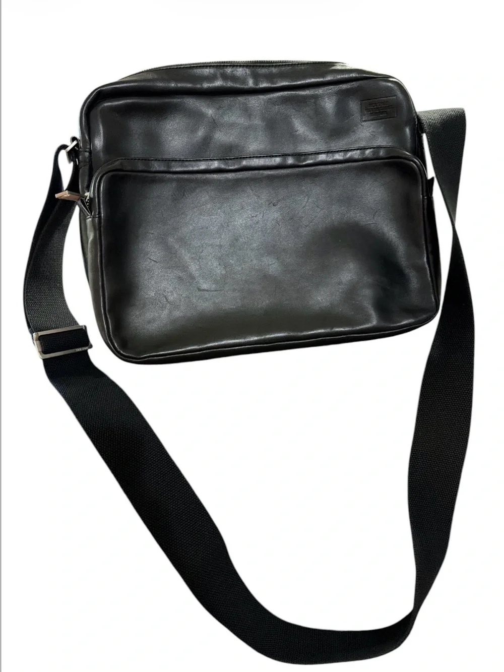 Vintage Jack Spade Warren Street New York leather messenger laptop bag